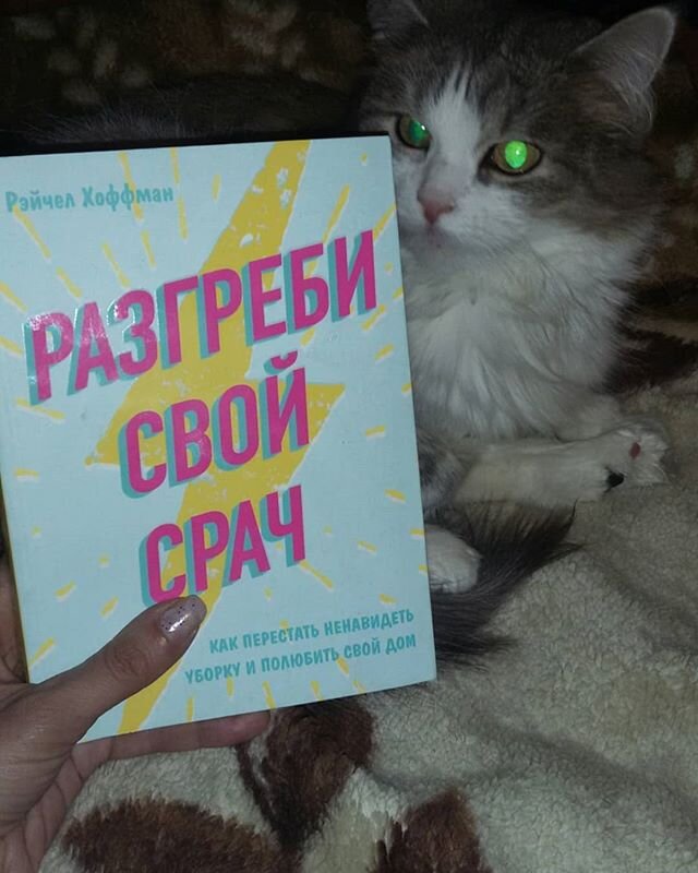 Моя книга и моя кошка)