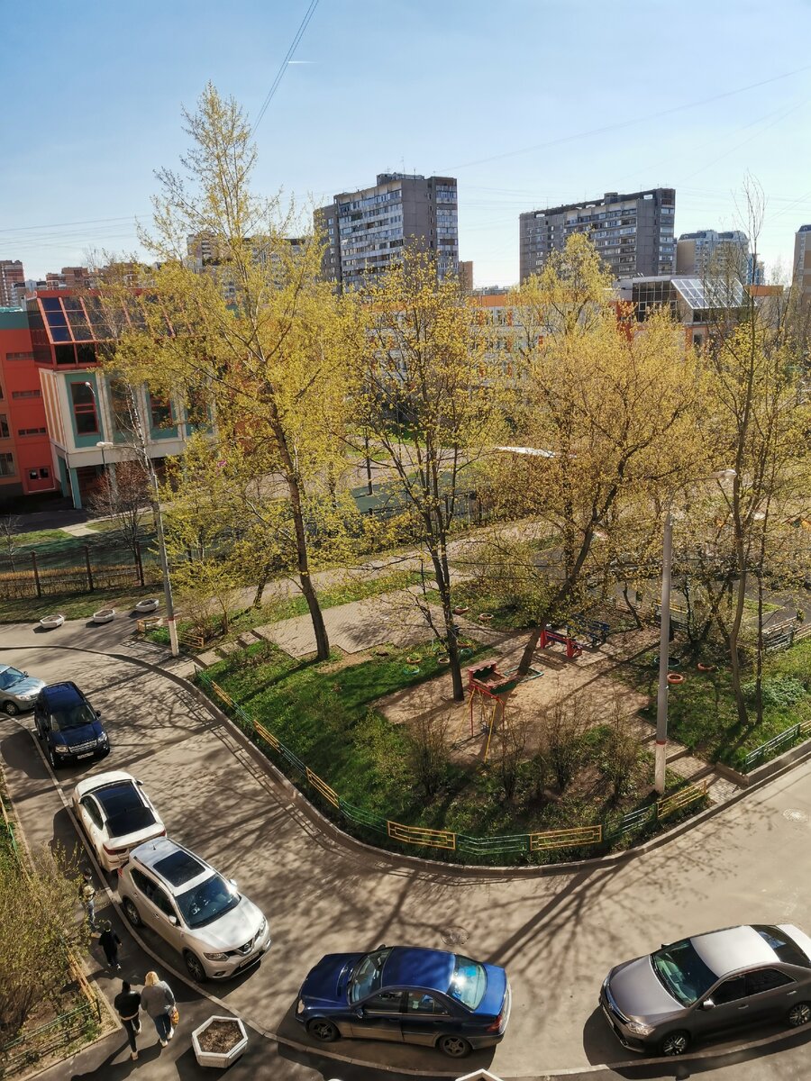 Вид с балкона