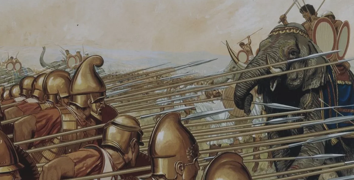 После победы над македонией римляне
