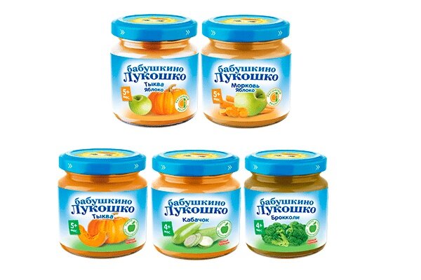 Пюре Бабушкино лукошко (пример)