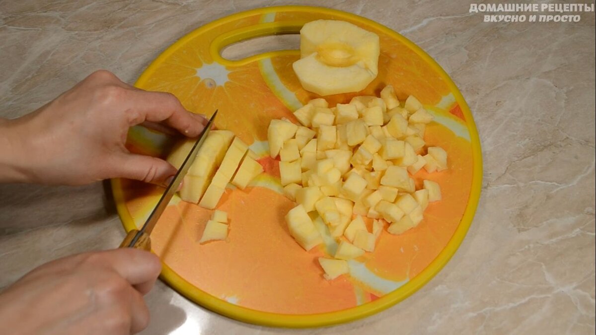 Классический яблочный штрудель (из вытяжного теста)