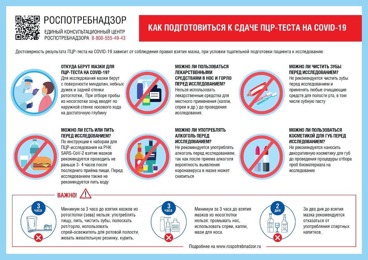 Информация Роспотребнадзора