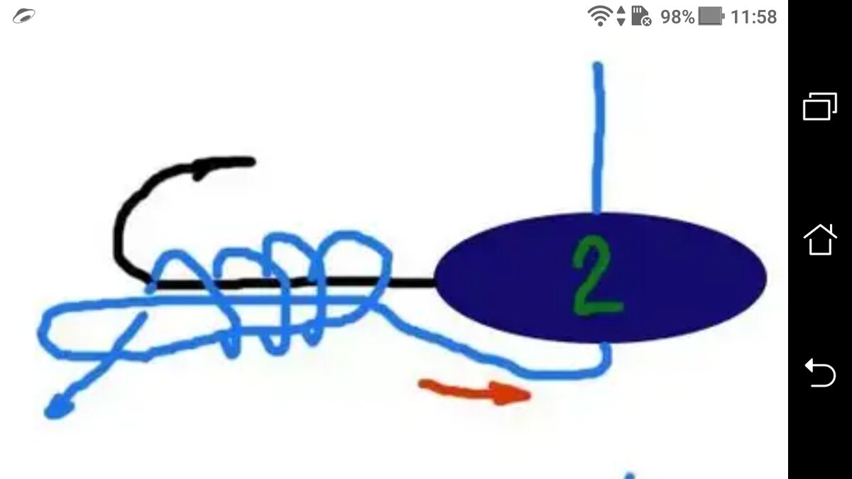 фото Вязать мормышку за леску