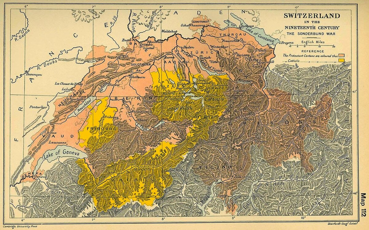швейцария на карте мира