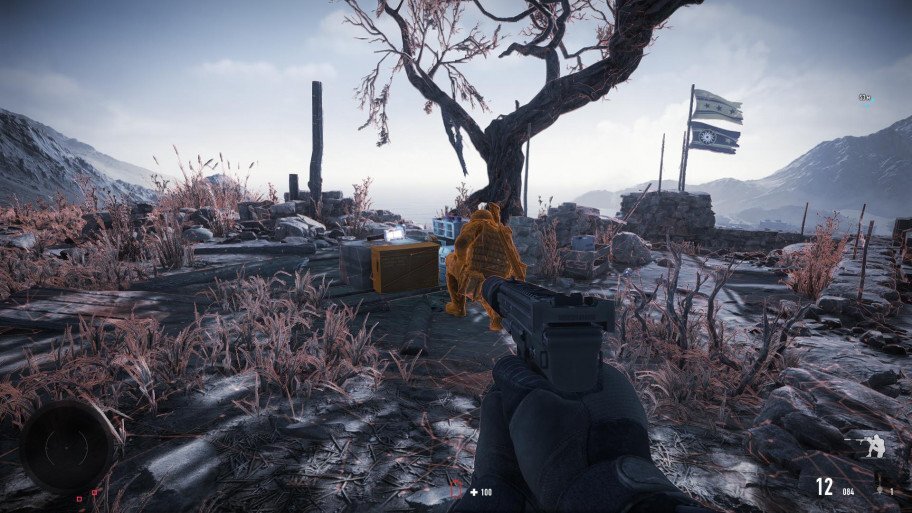 Выглядит игра отлично даже в режиме маски, которая всё так же помогает ориентироваться на местности.