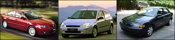 Ford Focus, Mazda 3
