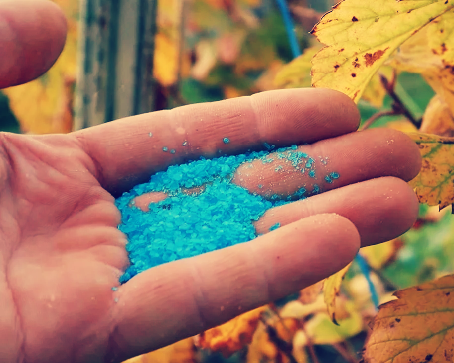 Медный купорос.