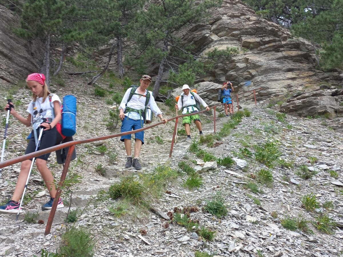 Таракаташская тропа - заключительный этап похода  Юго-западный маршрут Крыма.