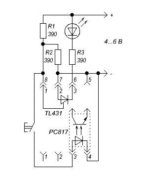 Схема для проверки tl431