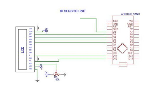 Схема тахометра