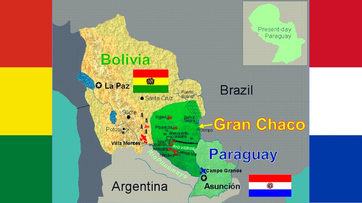 Negro перевод. 1903 Сражение Боливия Парагвай. Границы Парагвая и Боливии 1910.