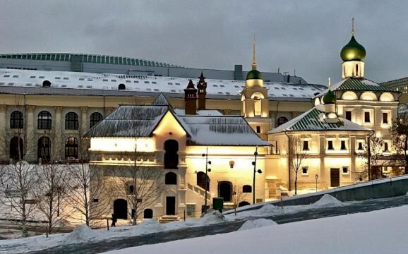 Старый английский двор в зарядье фото