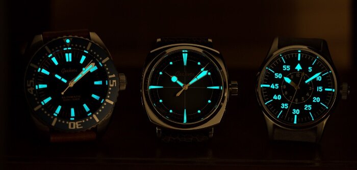Свечение SuperLumiNova