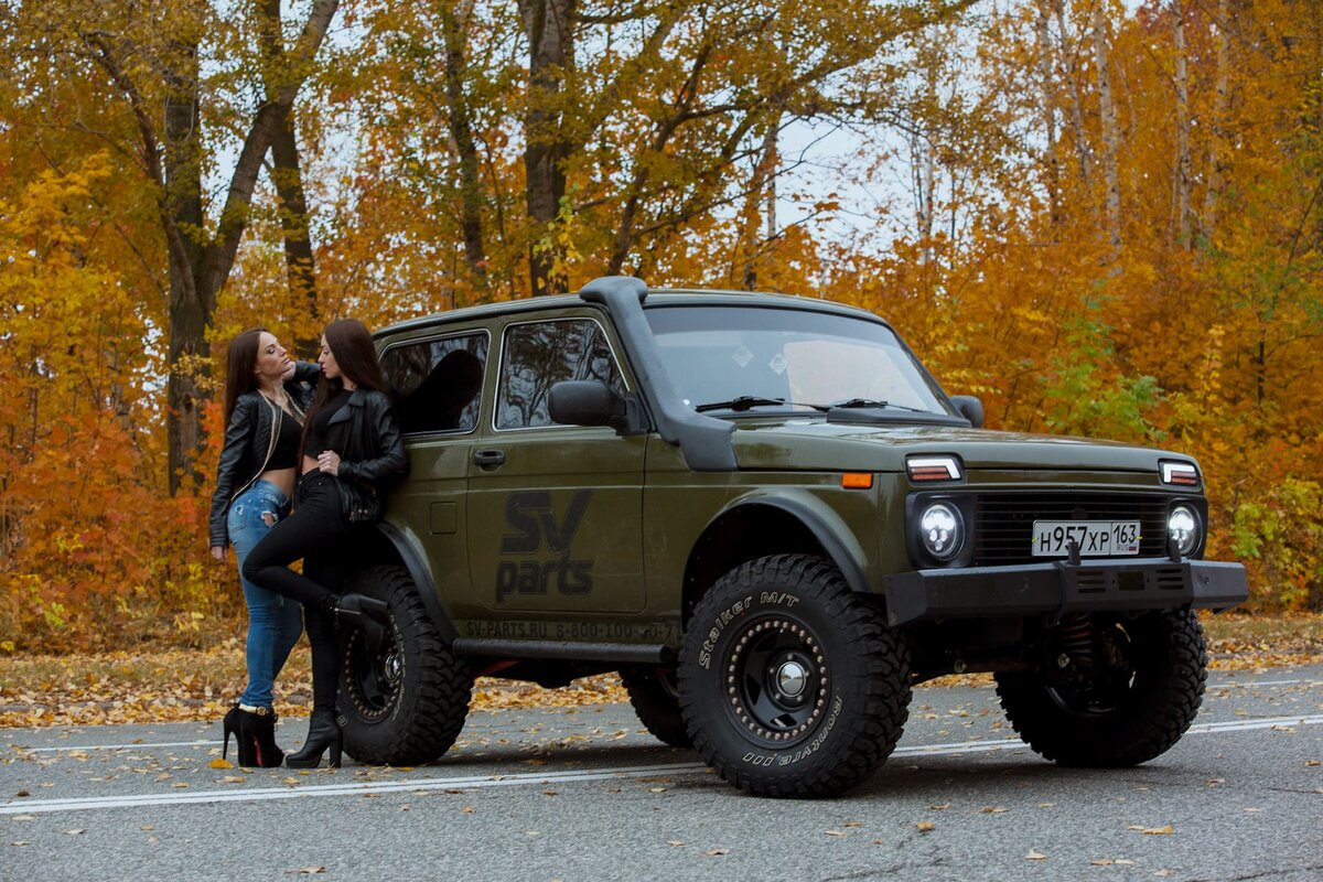 Тюнинг Lada Нива (Ваз Нива) внешний тюнинг и запчасти для салона в интернет-магазине Homato