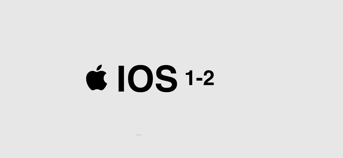 iPhone OS 1.0. и iPhone OS 2.0