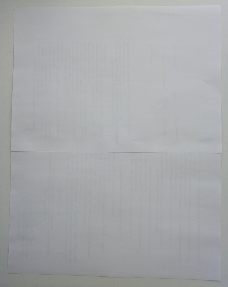 Я использовала 2 черновика для выкройки