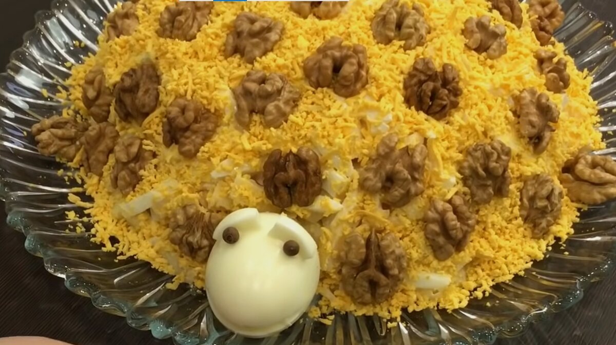 Салат Лососевая черепашка