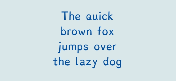    Шрифт Dyslexie. Фото: dyslexiefont.com