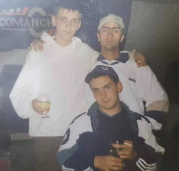 Репер Баста в молодости.