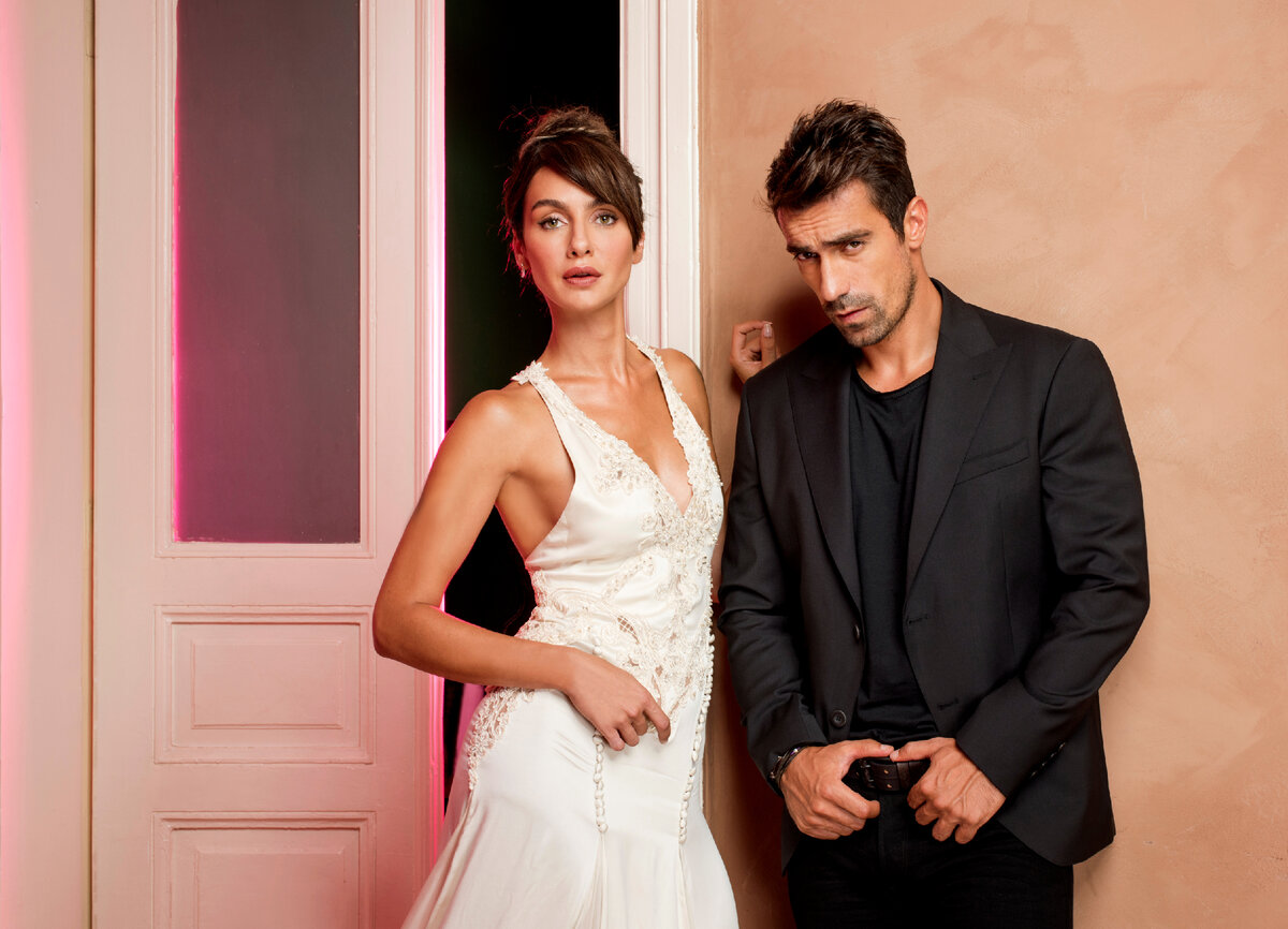 Леди в белом и мужчина в черном - союз добра и зла 