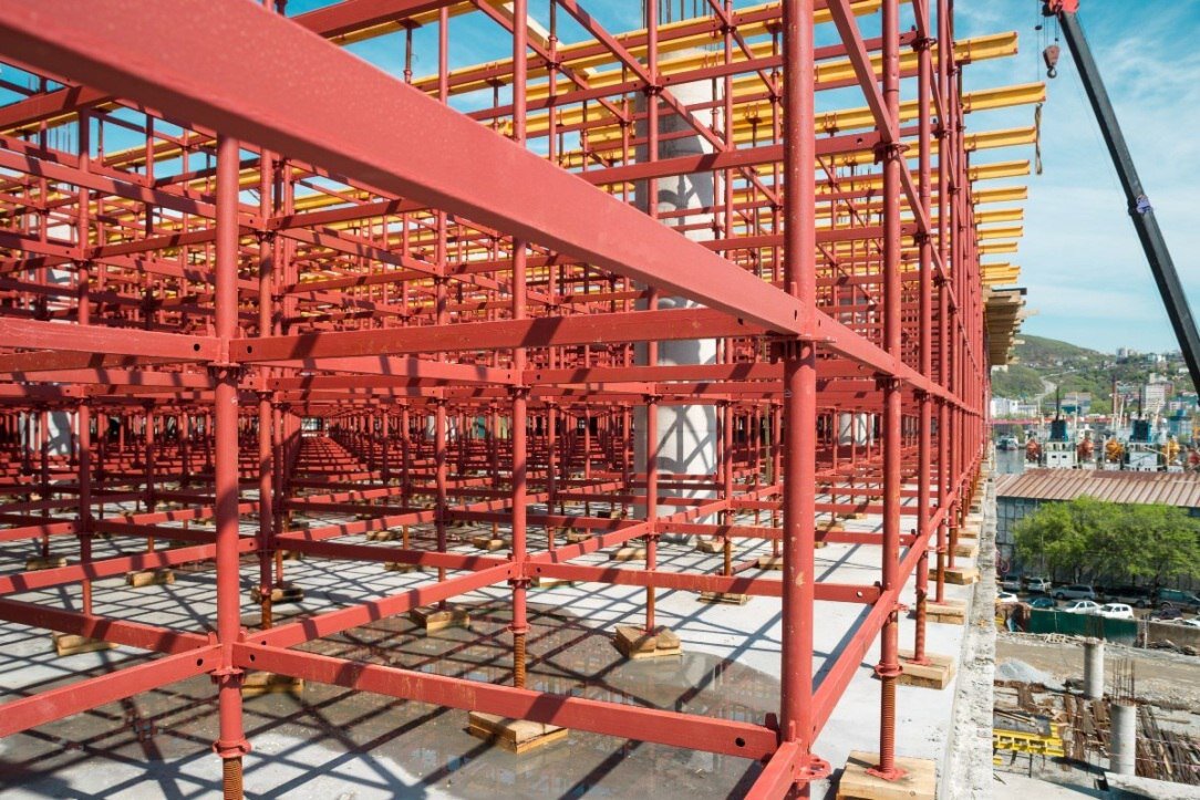 Объемная опалубка перекрытий.