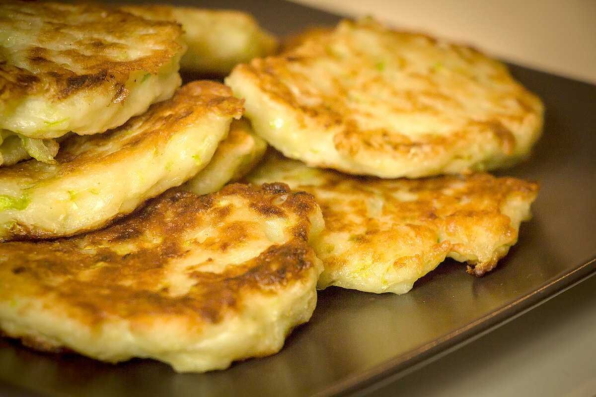 Оладушки из кабачков