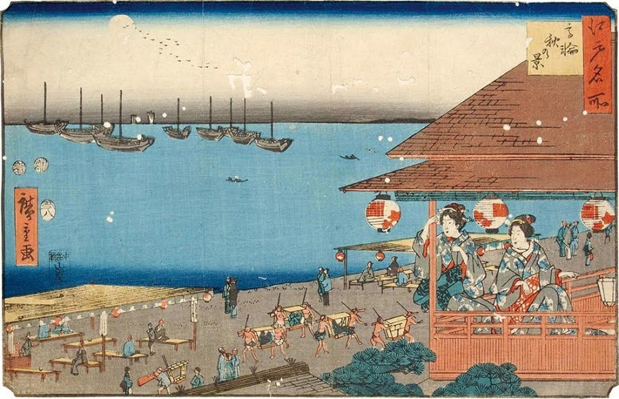 Район Одайба в 19 веке. Фото из открытых источников 