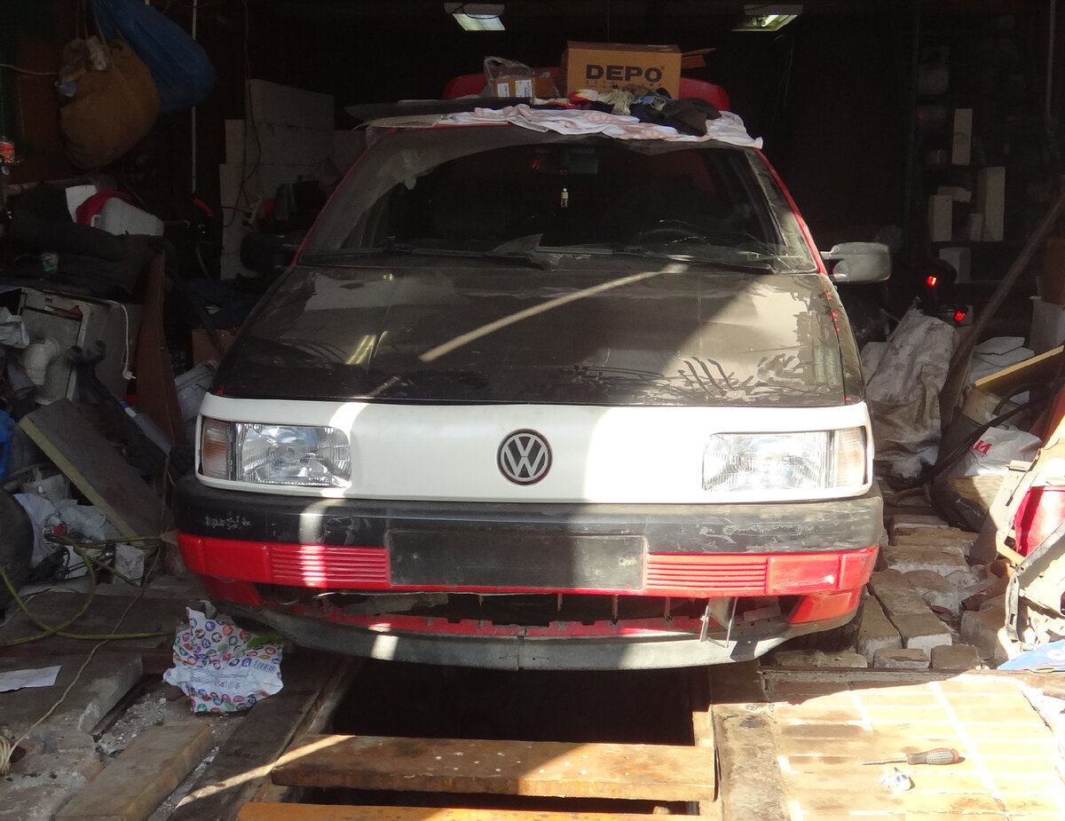 СПОЙЛЕР БАМПЕРА VW PASSAT (B3), 88 - 93