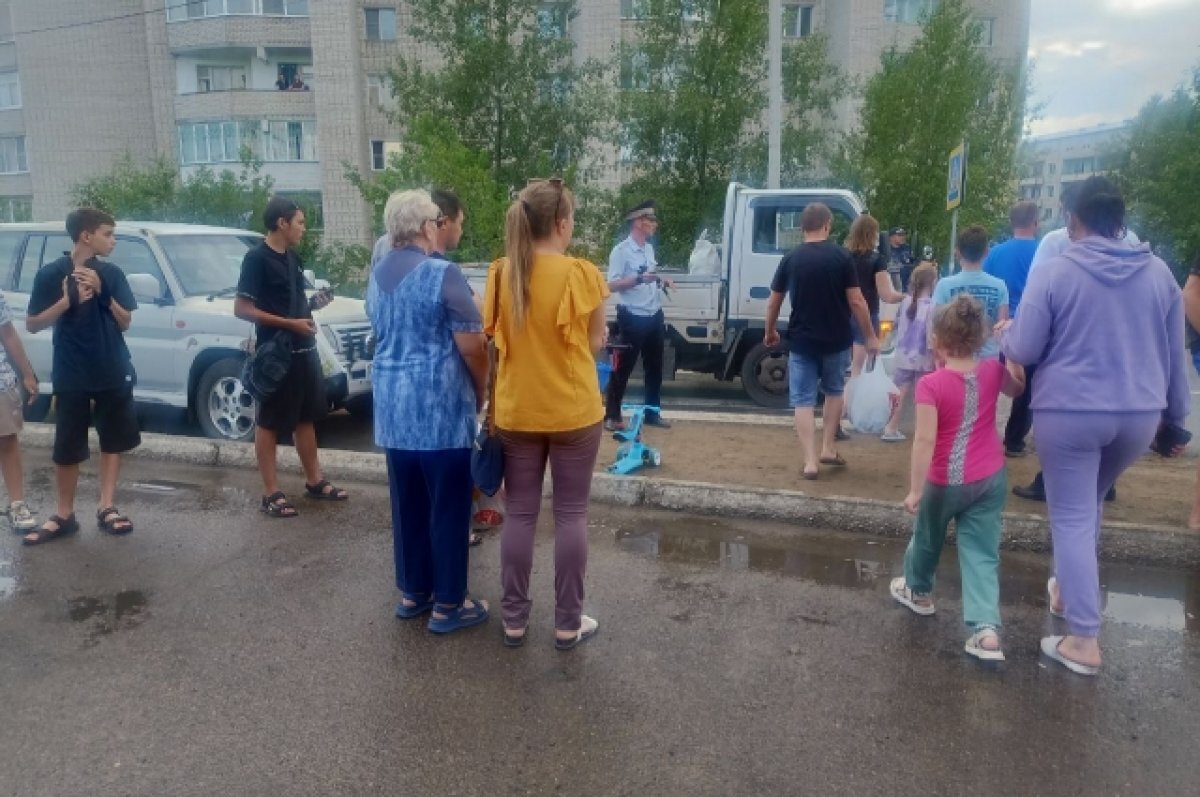    Водитель грузовика сбил ребёнка на самокате на улице Советской в Чите
