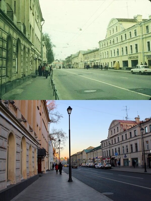 Москва в ссср и сейчас