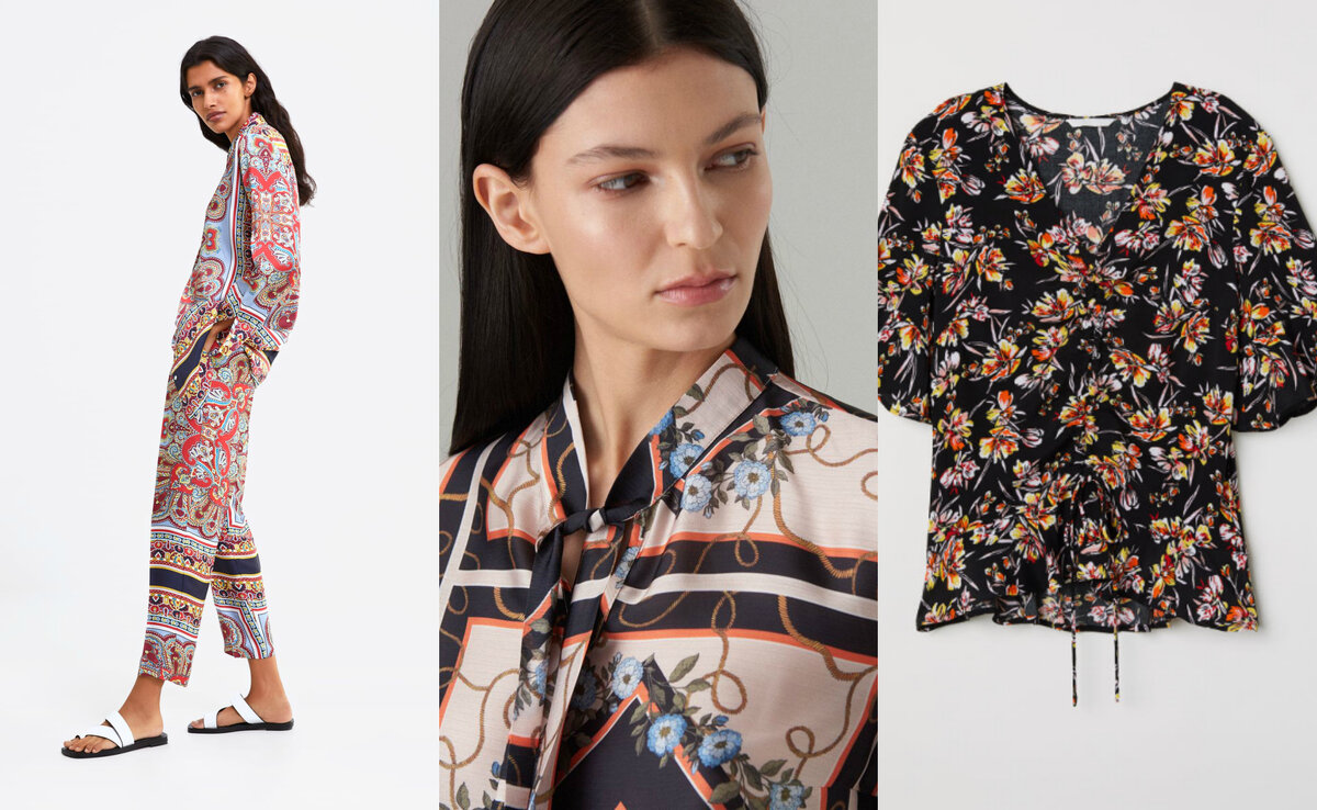 И такого вырвиглазного принта полно во всех масс-маркет магазинах