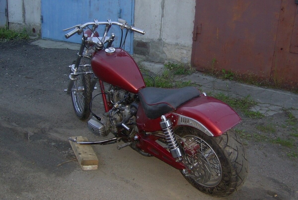 Чоппер на базе Урала. Фото: avito.ru/yaroslavl