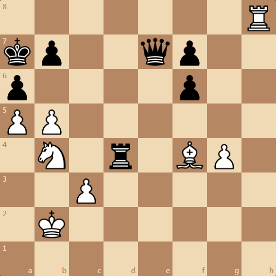 Поставьте мат в 1 ход.