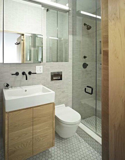 Дизайн и оснащение маленькой ванной комнаты площадью 3 кв. м.