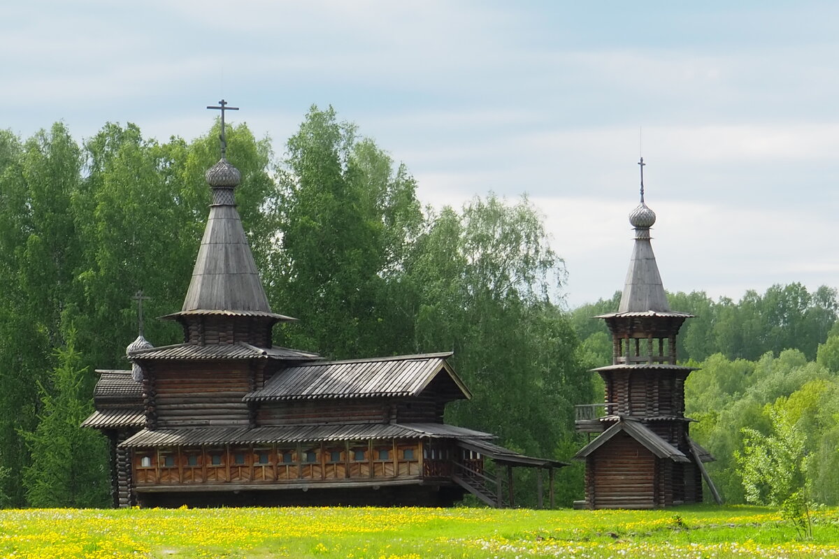 Церковь Спаса Нерукотворного Образа из древнего заполярного Зашиверска