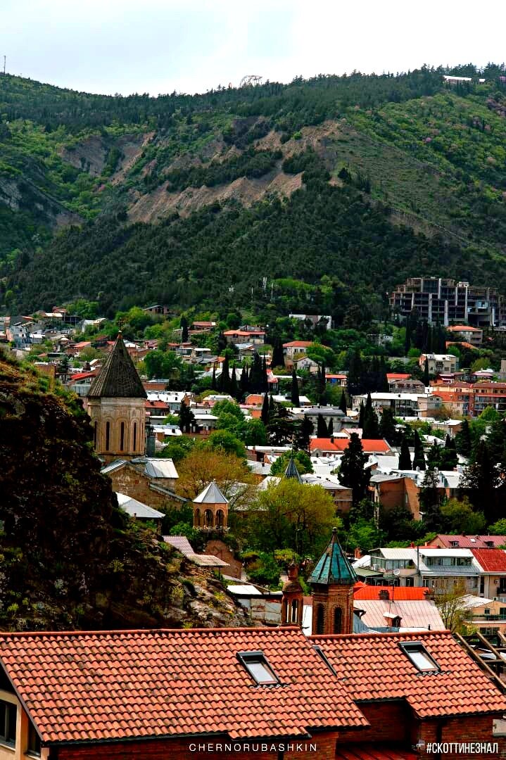 Аритектура города. Грузия. 