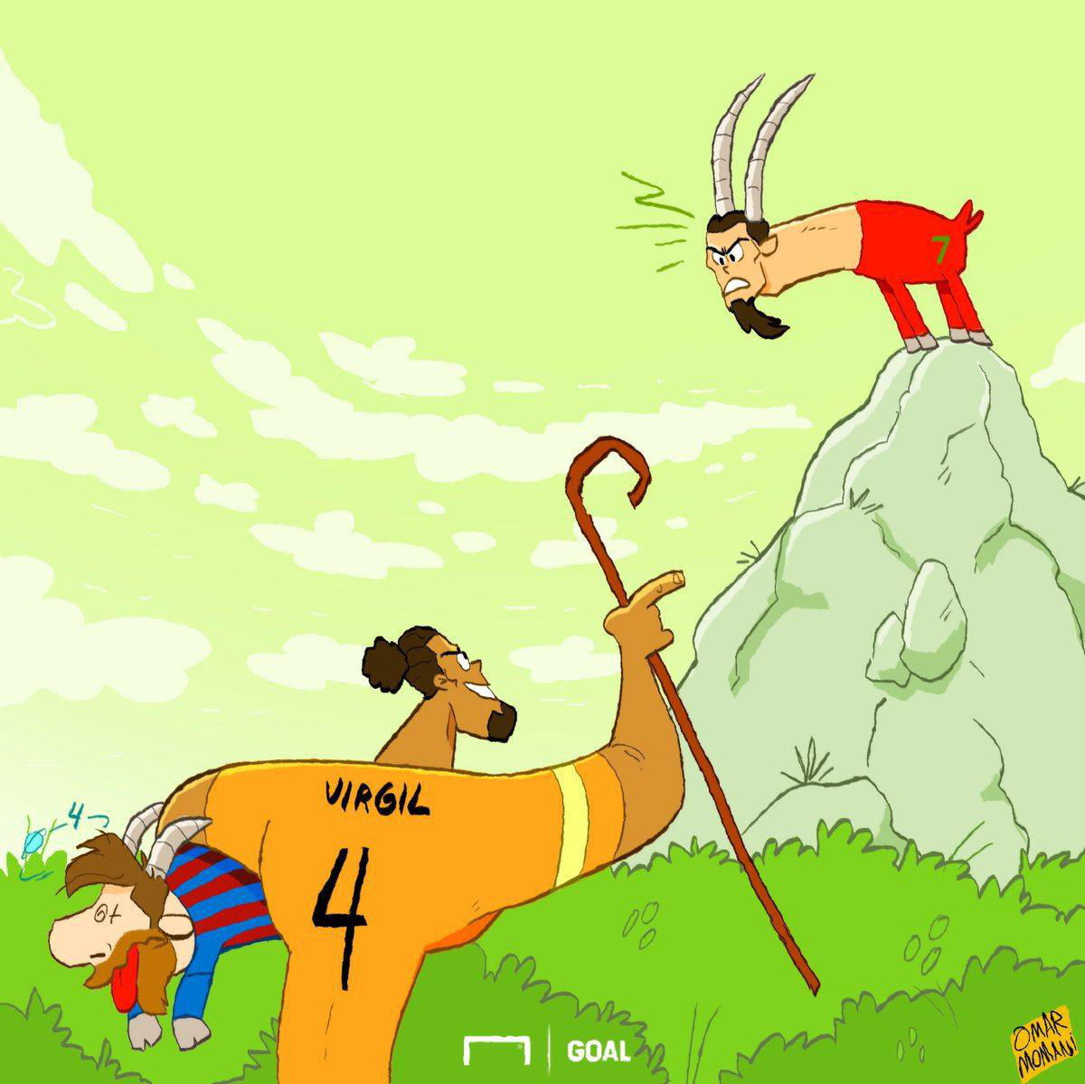 Лионель Месси повержен. Сможет ли Вирджил ван Дейк собрать всю коллецию?