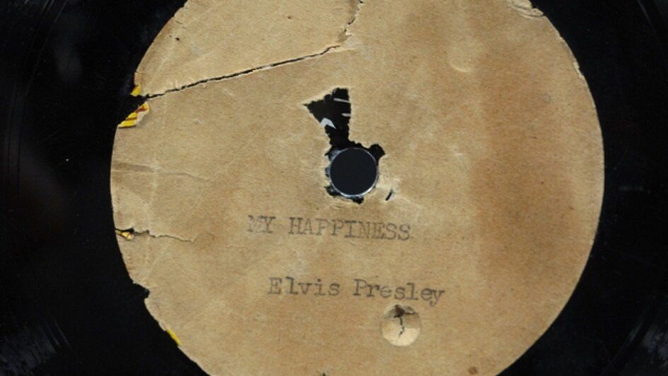Первая пластинка Элвиса Пресли