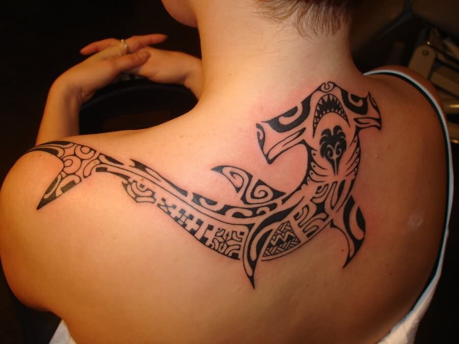 Татуировки рыбы-молот