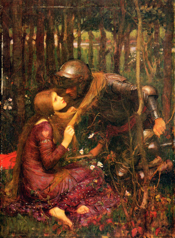 Джон Уильям Уотерхаус.   La Belle Dame sans Merci, 1893  