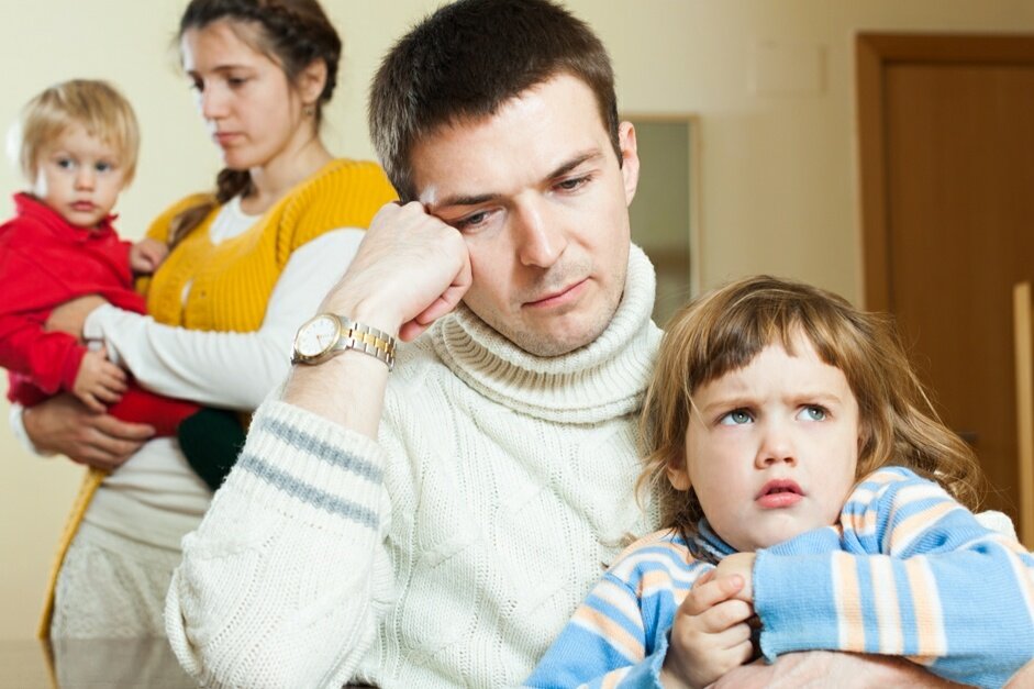 Счастливый глава семейства