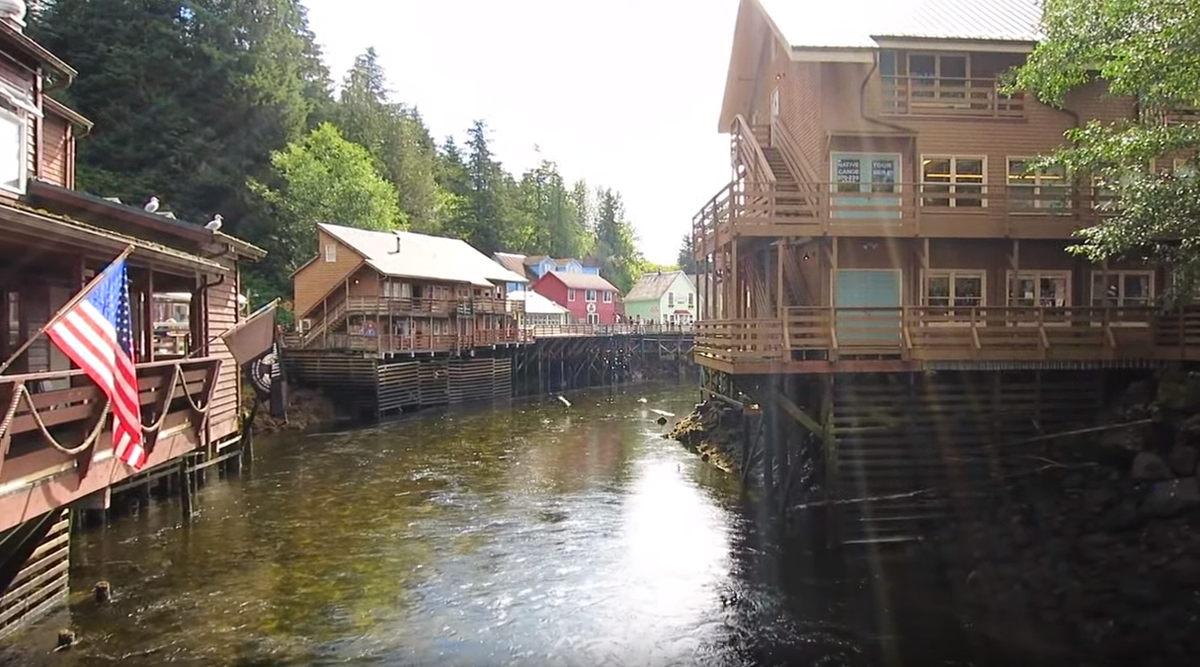 Кетчикан. Кетчикан Крик (Ketchikan Creek)