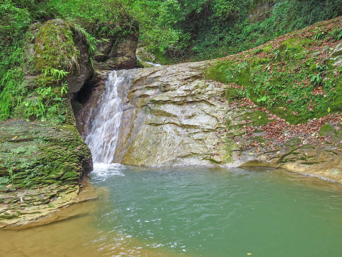 Водопад Мишоко Адыгея