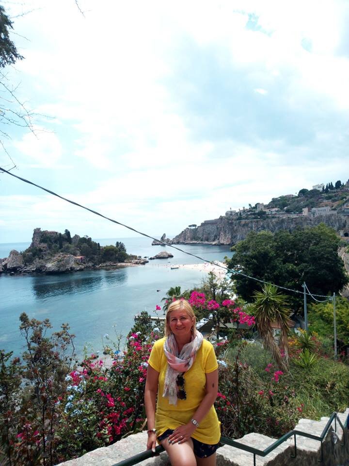 Таормина, за спиной Изола Белла