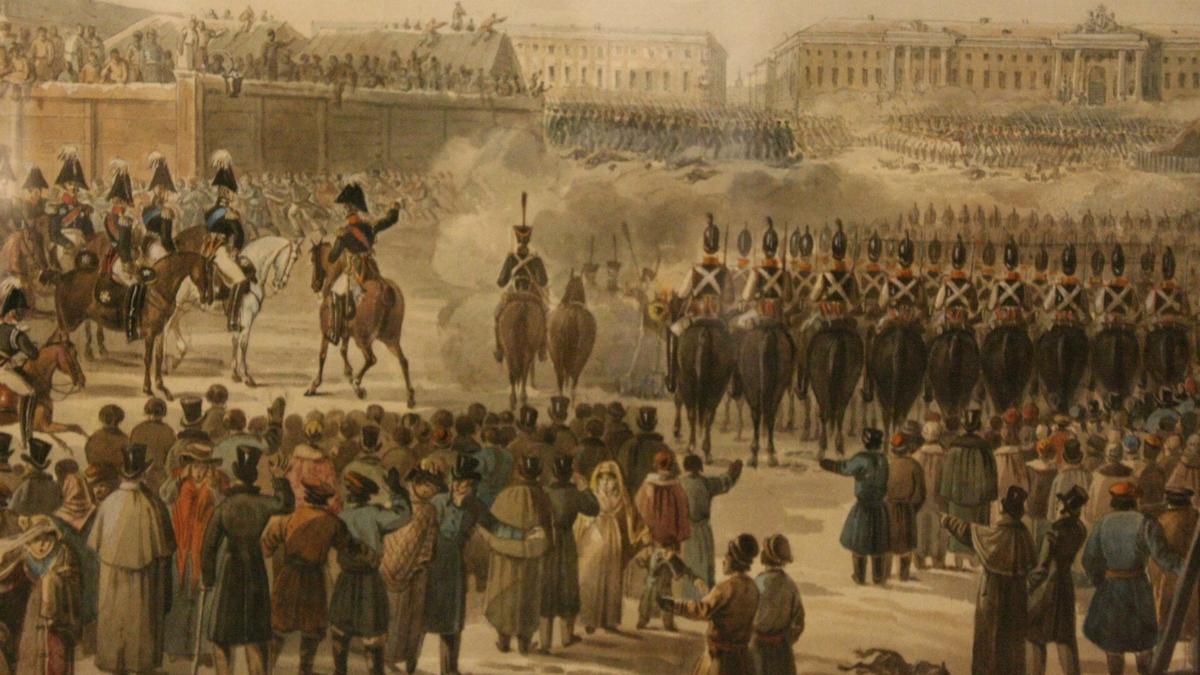 Восстание декабристов.