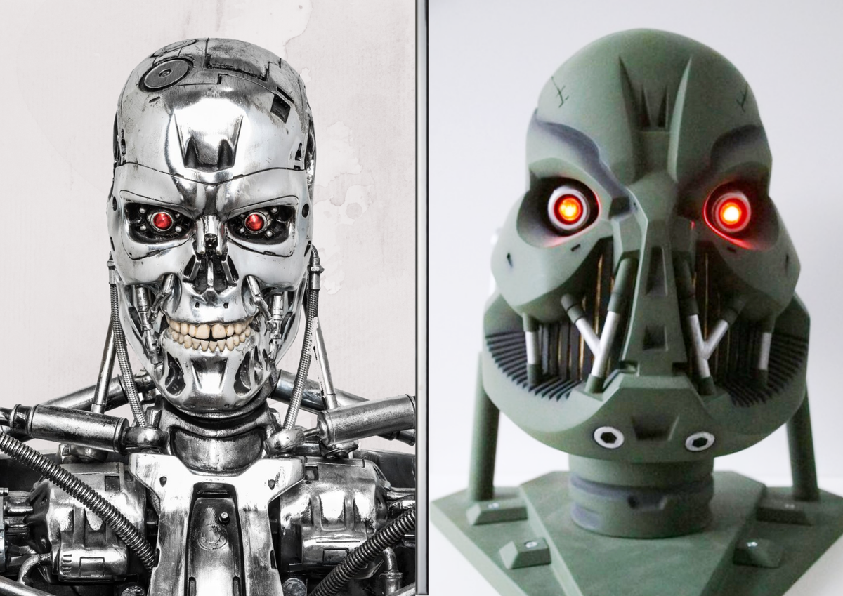 Т-800 и Т-70. Разница налицо.