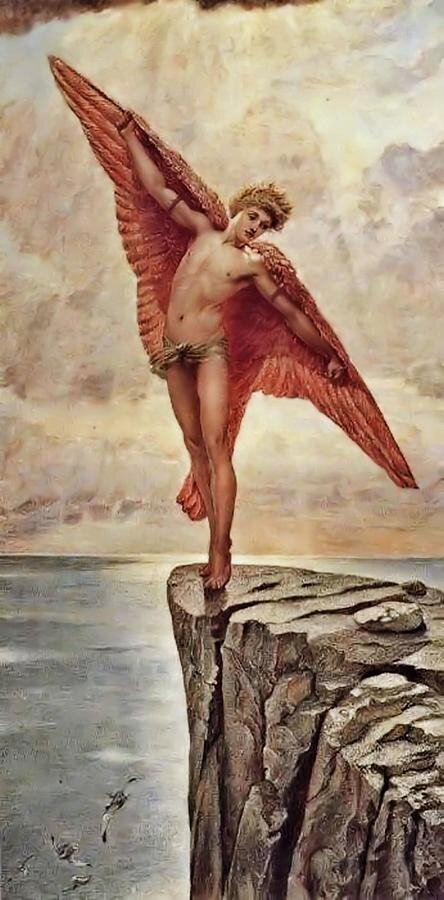 Икар. Уильям Блейк Ричмонд. 