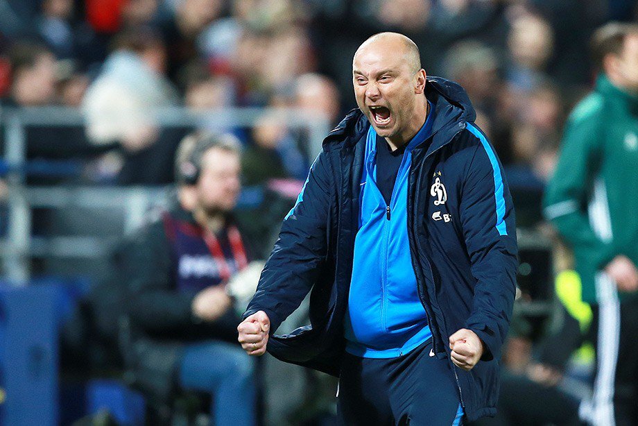 Дмитрий Хохлов. Главный тренер ФК Динамо - Москва. Фото из открытых источников