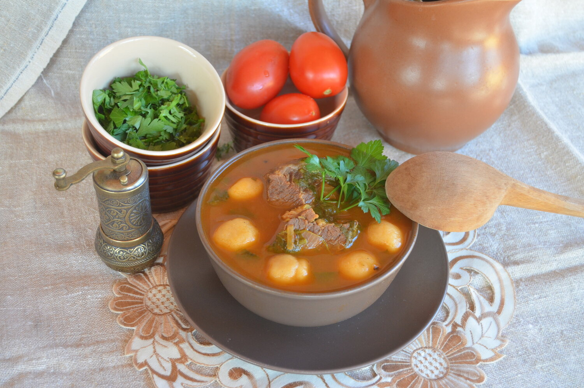 Суп из пиперта армянская кухня