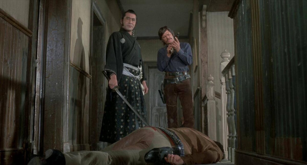 Тосиро Мифуне в фильме "Красное солнце" (1971)